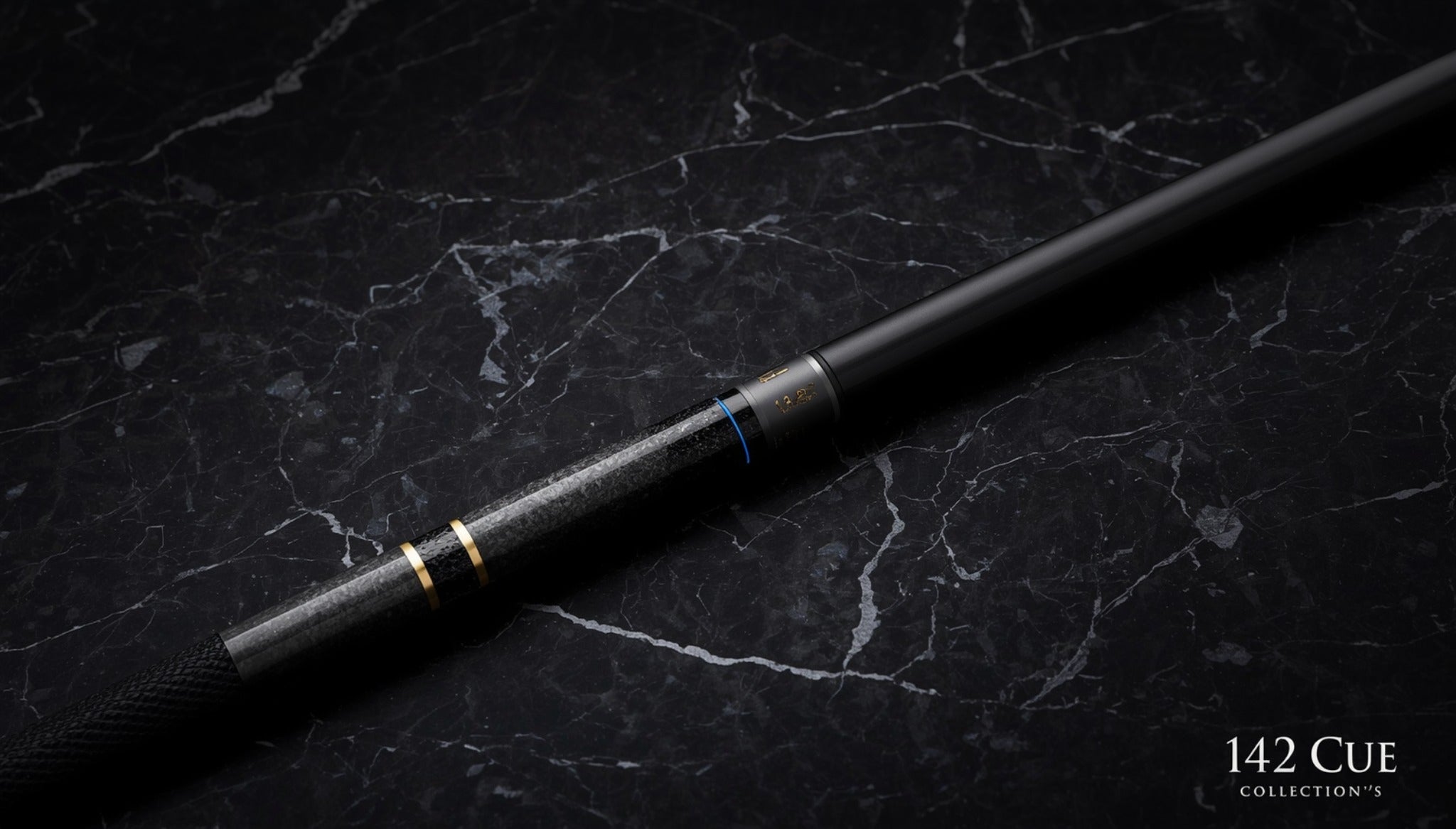 142 Collection’s 10K Black Gold Pool Cue detail image