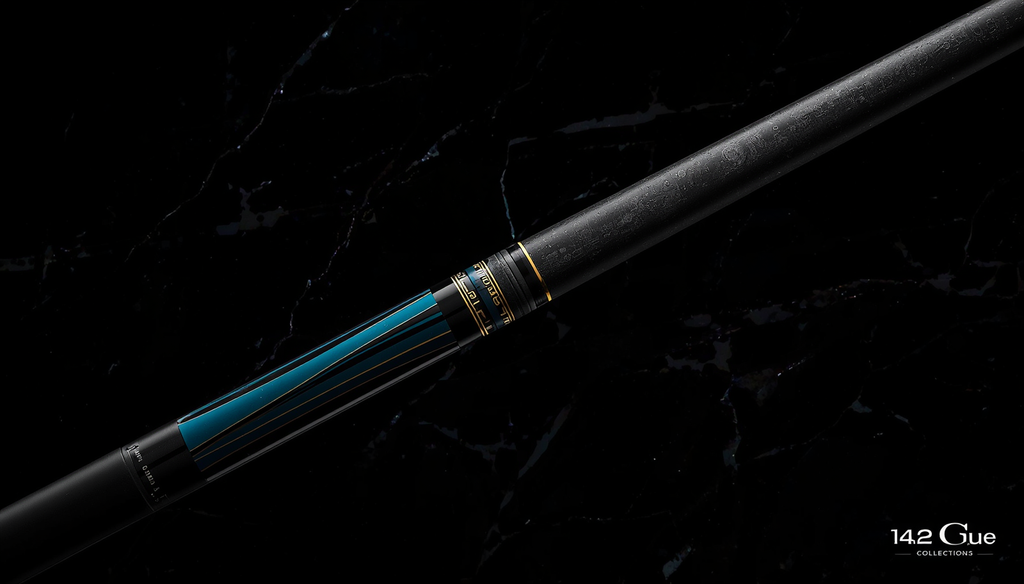 142 Collection’s 10K Pro Pool Cue dark marble performance image